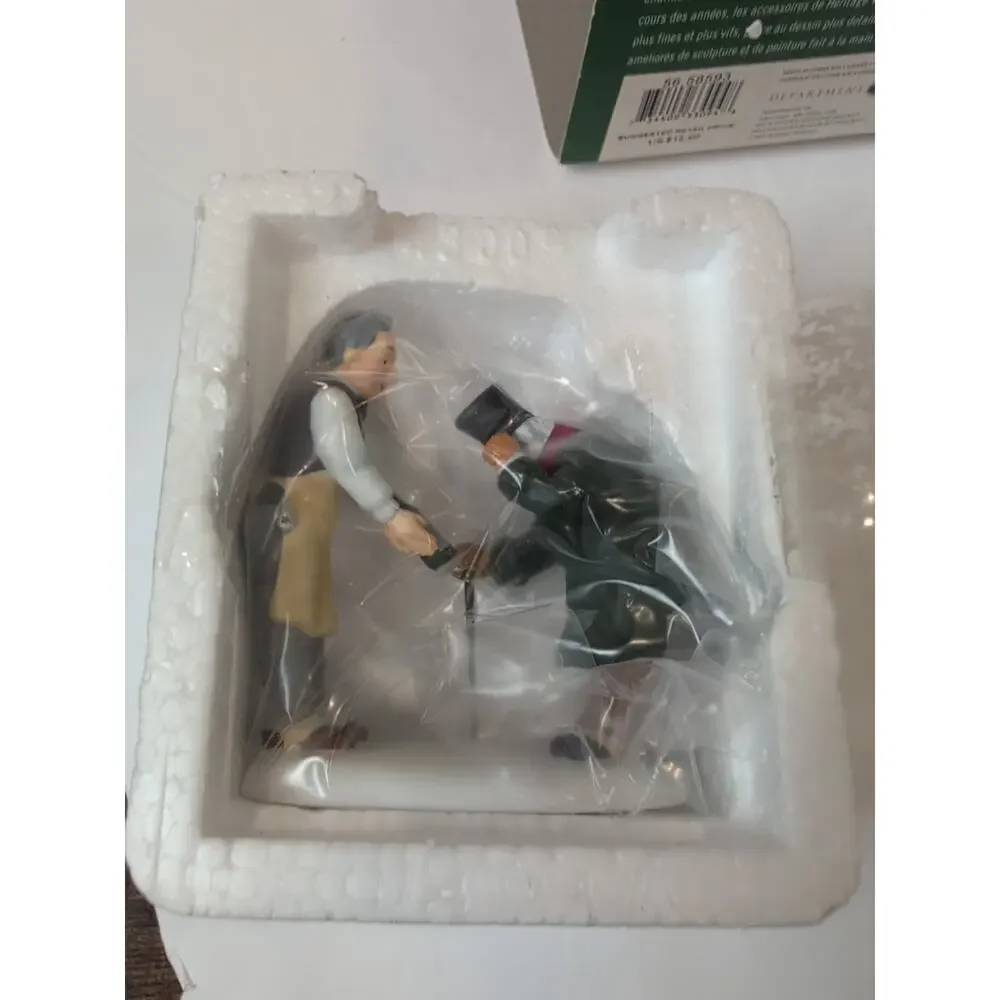 Dept 56 OUR BEST VINTAGE SIR Dickens Village Boxed A CHRISTMAS CAROL‎